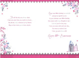 For My Wife 40th Birthday Lady With Shopping Bags Design Celebrity Style Card