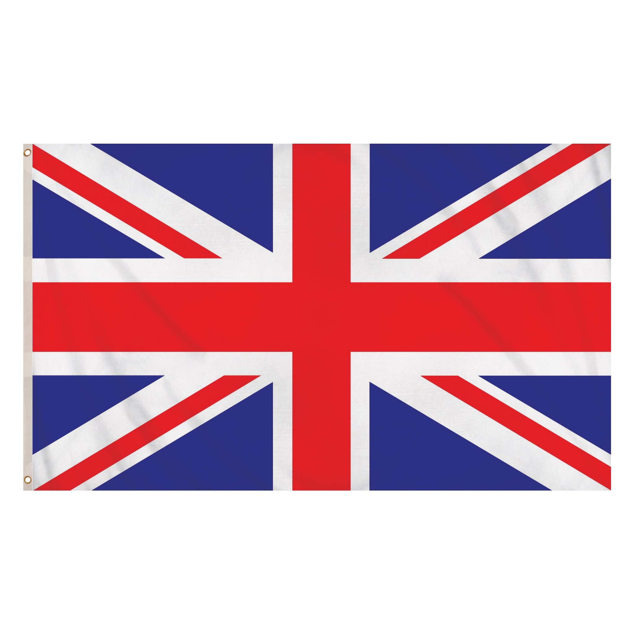 Union Jack Flag Polyester 3 ft. x 5 ft. - England United Kingdom British National Flag Outdoor Events Celebrations Patriotic Displays