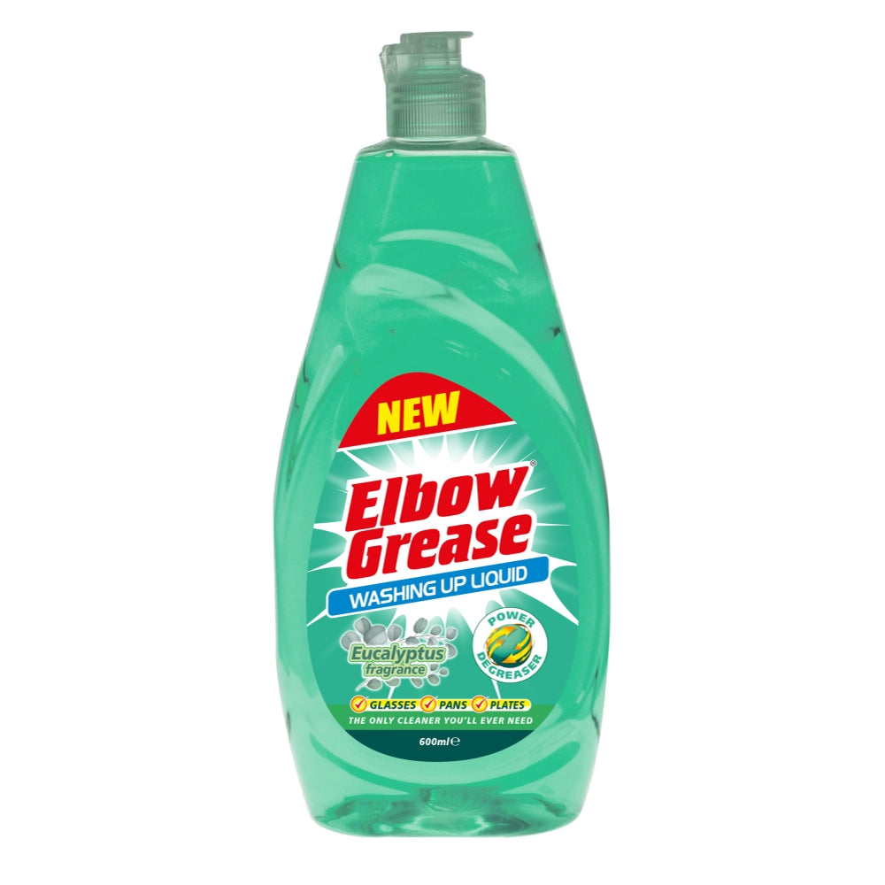 Elbow Grease Eucalyptus Washing Up Liquid 600ml