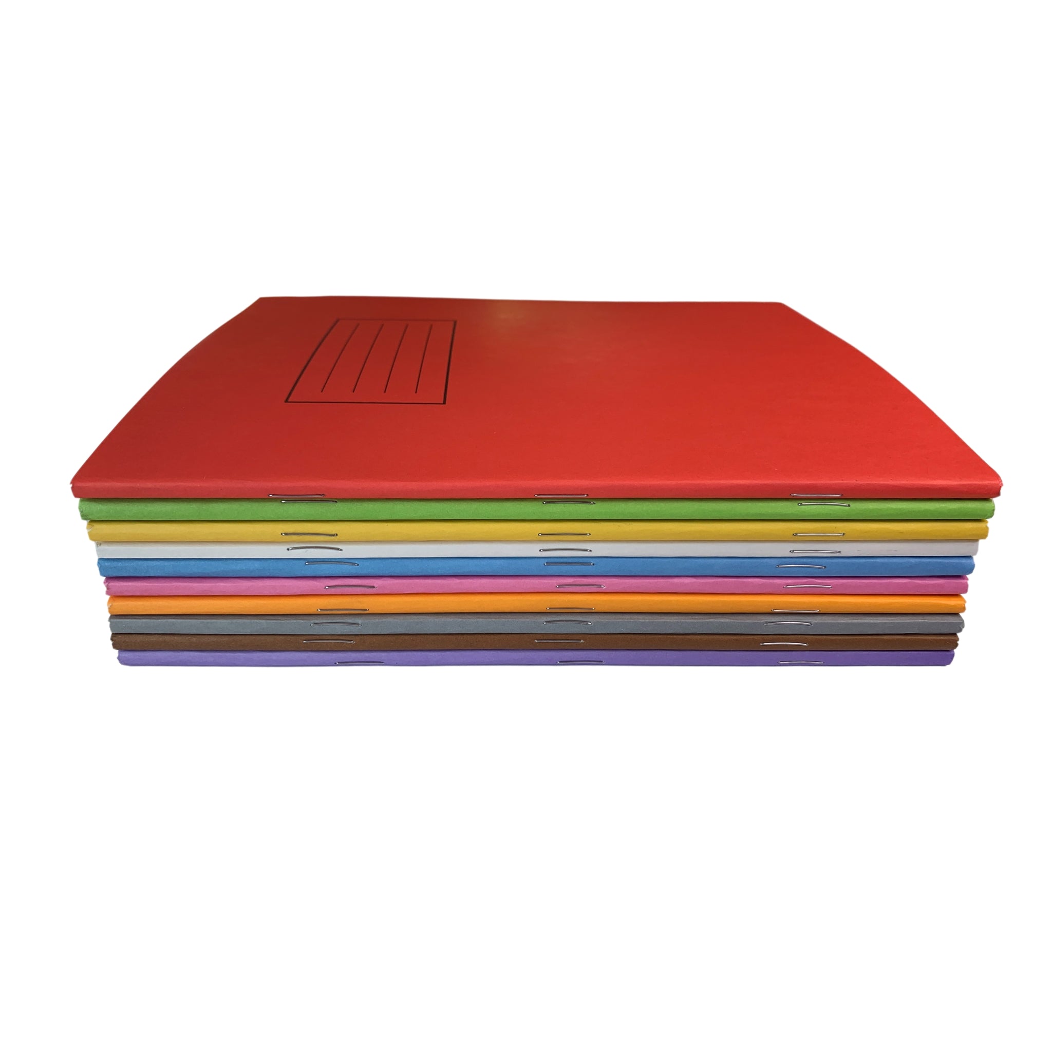 Janrax 9x7" Orange 80 Pages Feint and Ruled Exercise Book