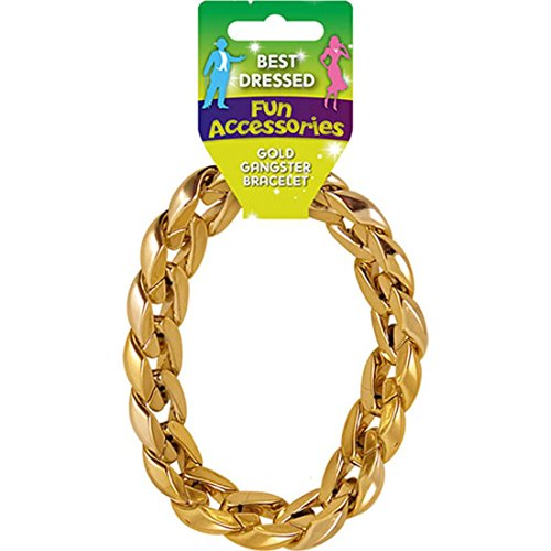 Bracelet Gold Gangster 31cm