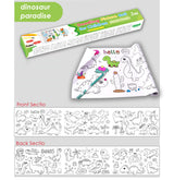 Dinosaur Paradise Design Painting Paper Roll