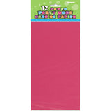 Pack of 12 Hot Pink Paper Party Bags