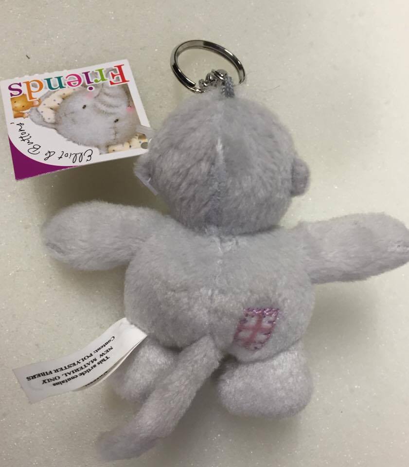 Daughter Morris Monkey Keyring