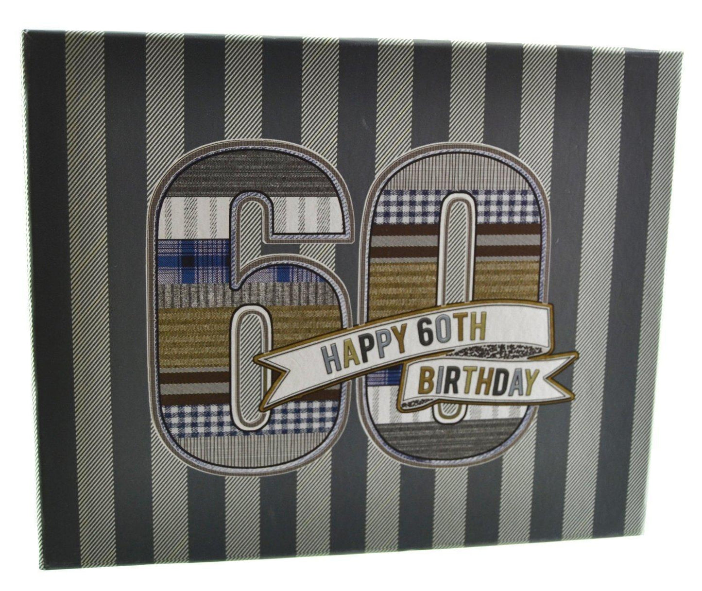 Laura Darrington Denim Collection Wooden Picture Frame, 60th Birthday