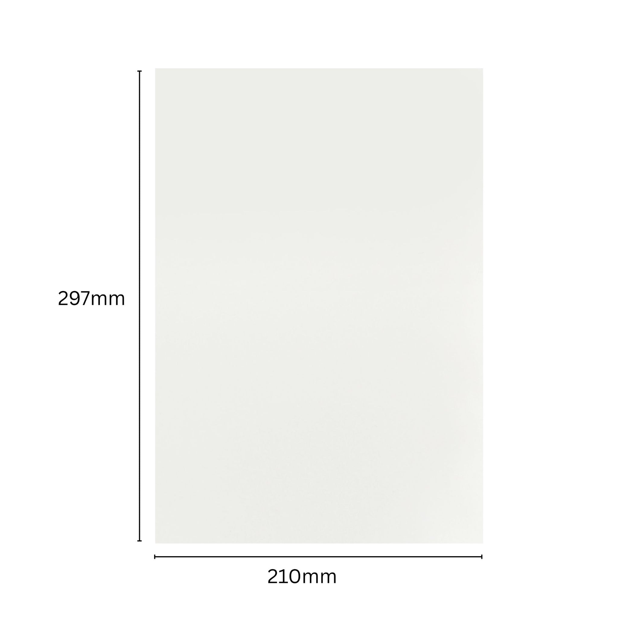 Pack of 15 A4 3mm White Foam Boards – 210 x 297mm