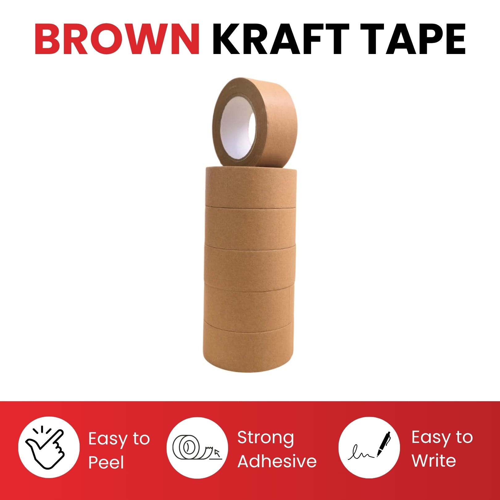 Kraft Packaging Paper Tape 48mm x 40m