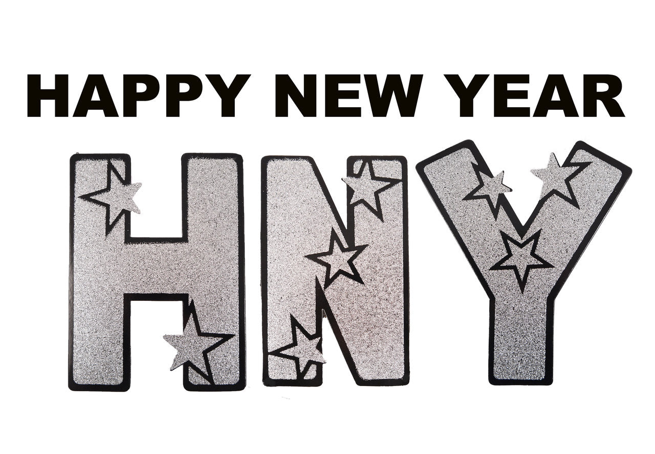 Happy New Year Banner 2.7m {DC}