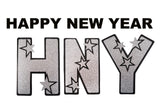 Happy New Year Banner 2.7m {DC}