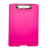 A4 Pink Clipboard Box File - Storage Filing Case