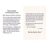 For Someone Deserves How Wonderful She Is.. Sentimental Verses Keepsake Greeting Card