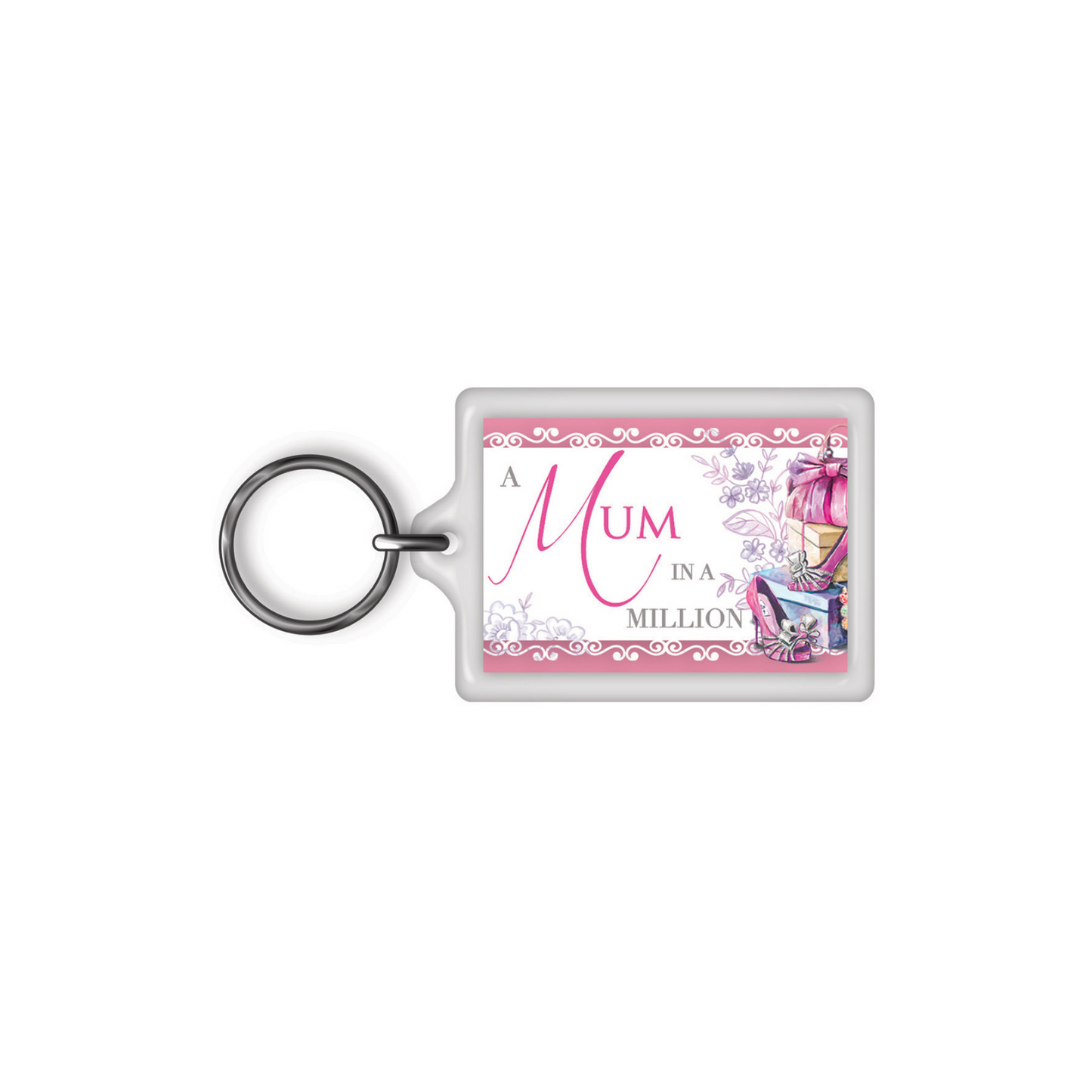 A Mum In a Million Celebrity Style World's Best Keyring