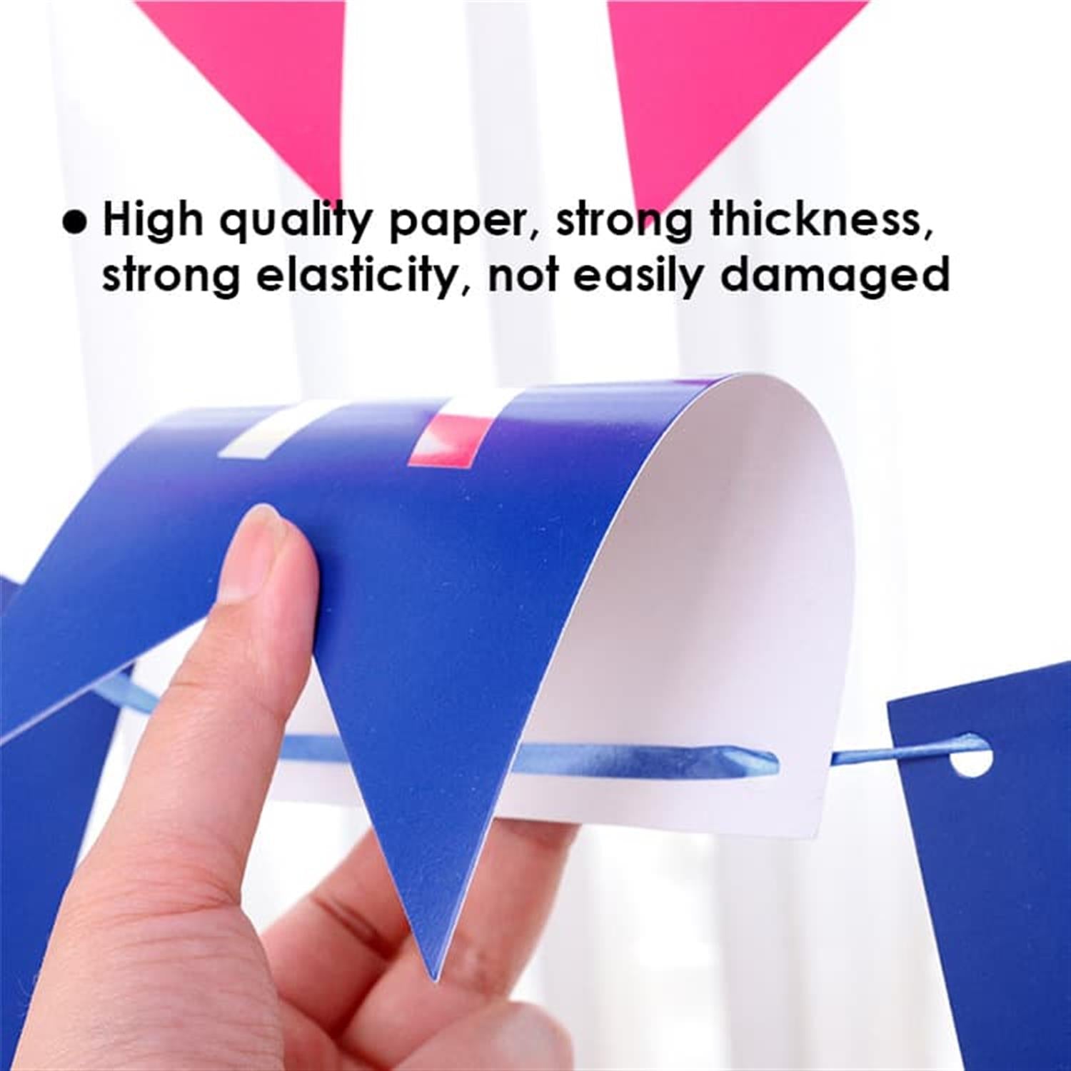 Pink Happy Birthday Party Banner