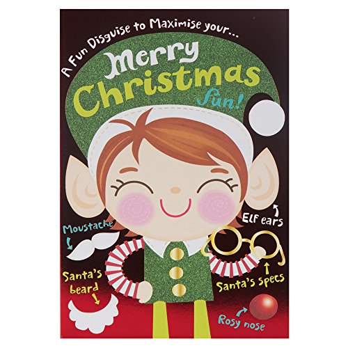 Hallmark Christmas Card 'With Fun Disguise From Little Boy' 