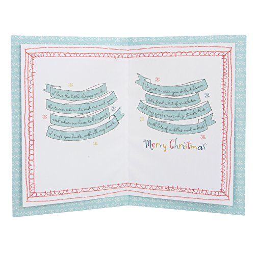 Christmas Card To Girlfriend 'Glad You're Mine' 