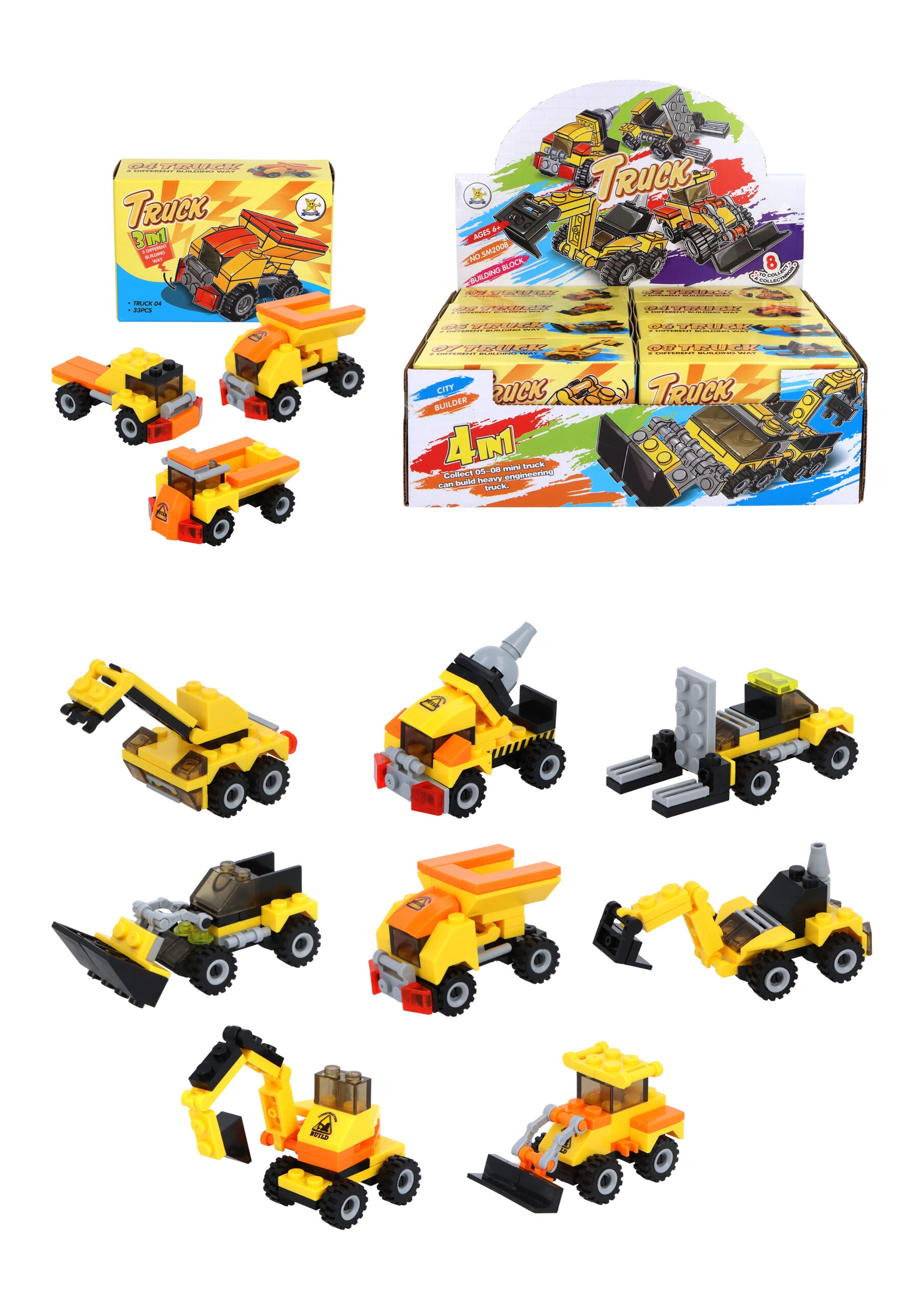 Single Truck Block Lego Kit