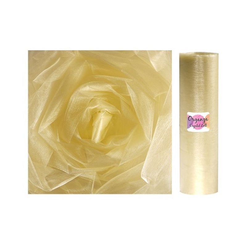 Ivory Organza Crystal {DC}