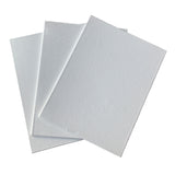 15x20cm Blank White Flat Stretched Board Art Canvas By Janrax