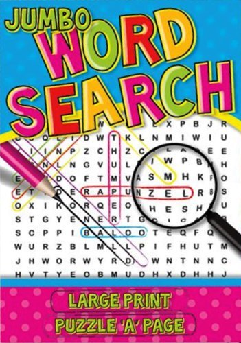 Super Jumbo Word Search Book