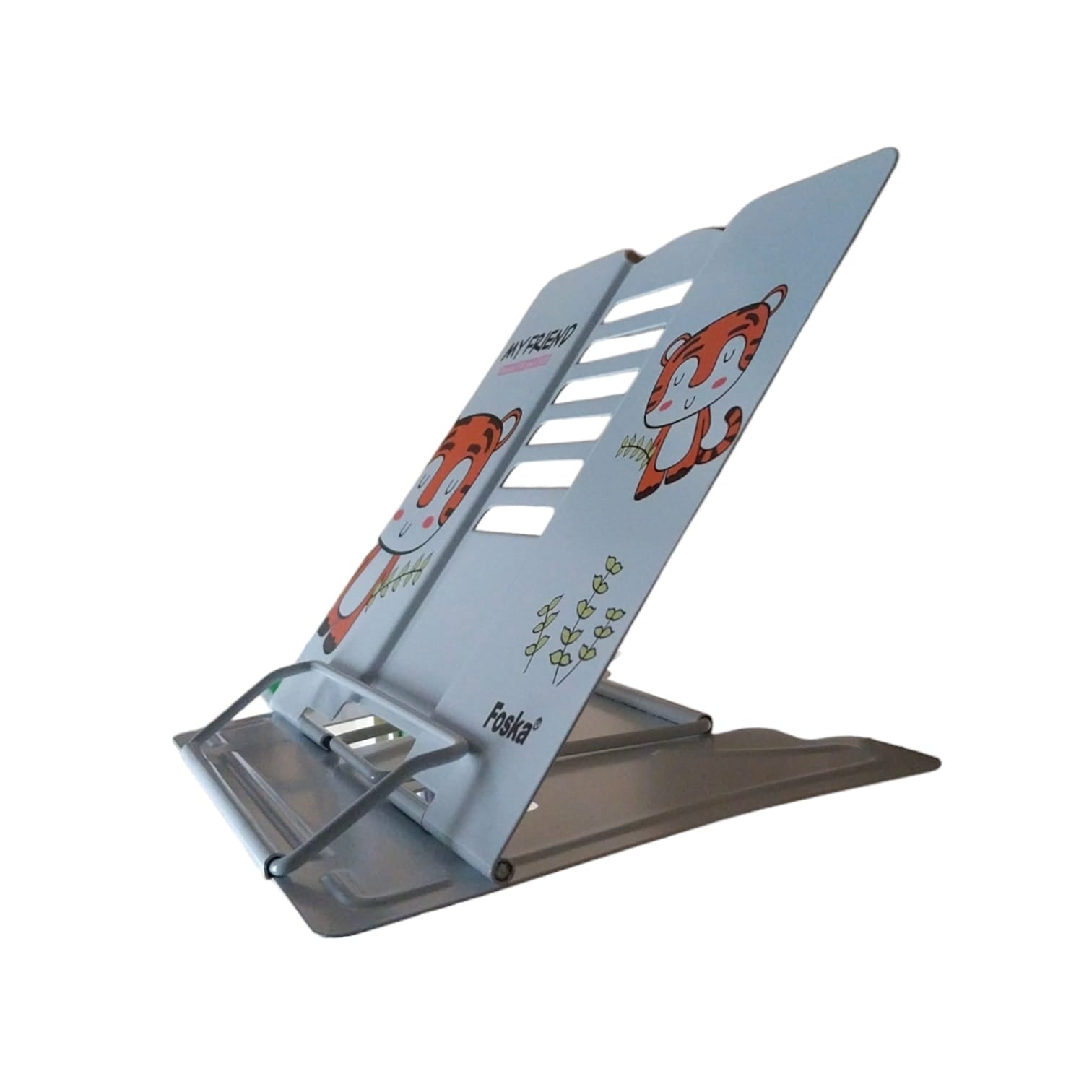 Fancy Metal Book Stand 227 x 194 x 28mm