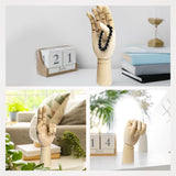 Small Wooden Left Hand Manikin 18cm (7")
