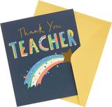 Thank You Teacher Appreciation Card {DC}