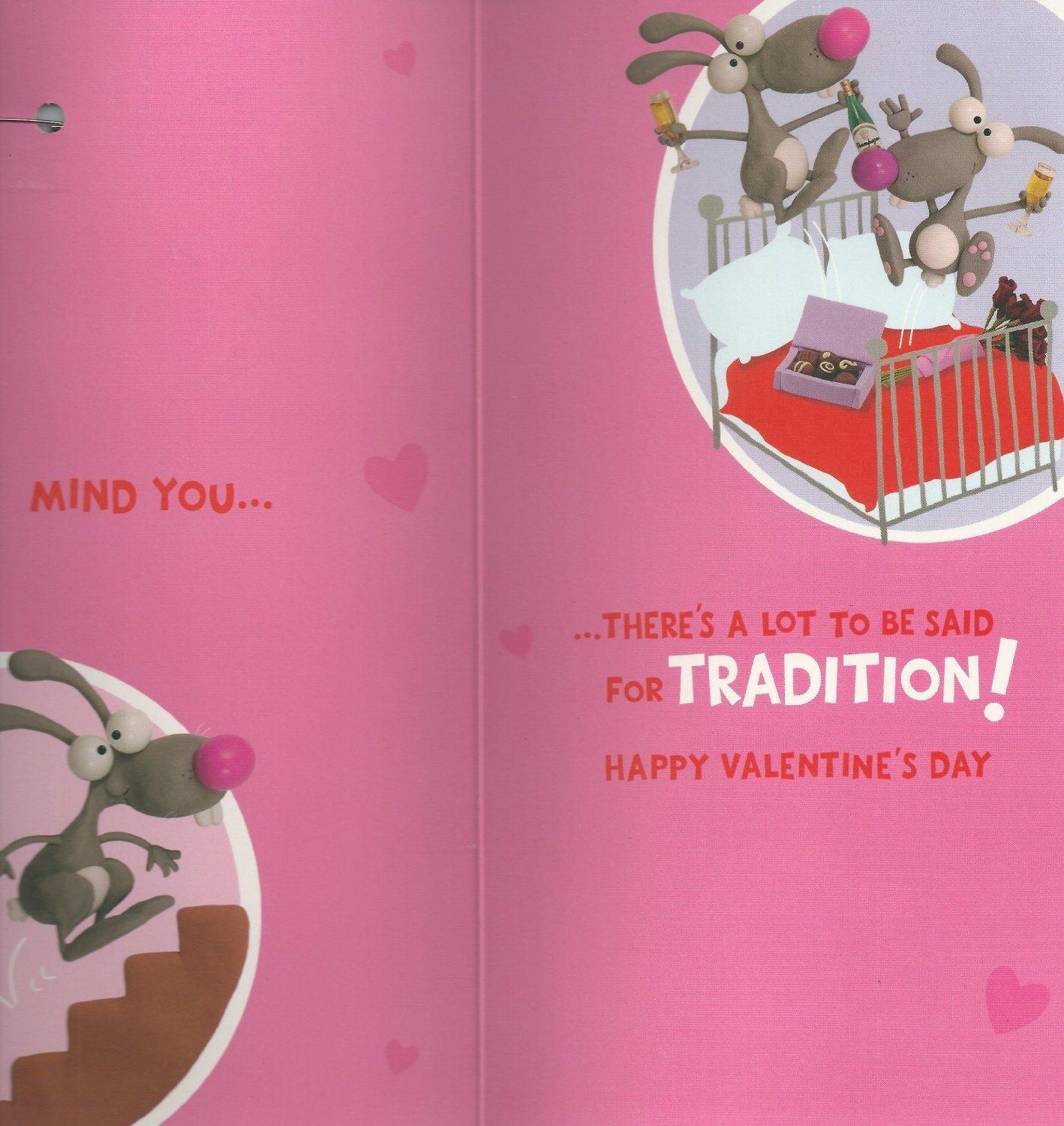I'm Your's Funny Valentine's Day Card With Badge 