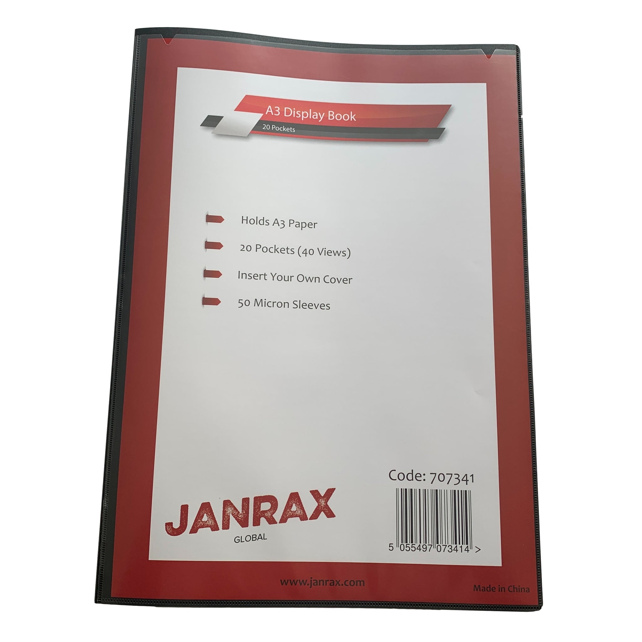 A3 20 Pockets Presentation Display Book by Janrax