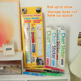 Doodling Height Chart Sticker with Removable Glue