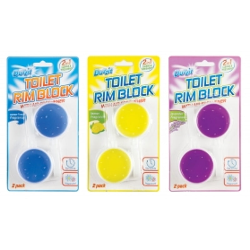 2in1 Toilet Rim Block and Freshener {DC}