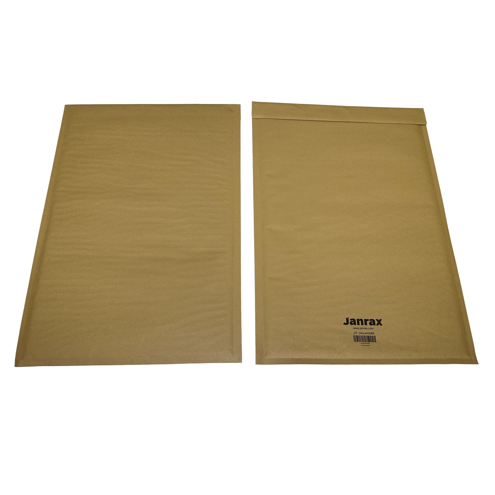 Bubble Lined Size 6/J Padded Brown Postal Envelope by Janrax