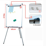 Magnetic White Background Flip Chart Pad Board Whiteboard 60 x 90cm