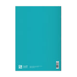 Rhino A4 64 Page Green 8mm Lined with Margin and 20mm Graph Ruling Reverse Science Book