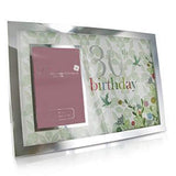 Large Silver Plated 4 x 6 30th Birthday