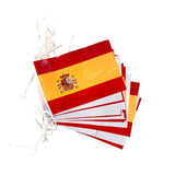Spain Rectangle Bunting 10m with 20 Flags