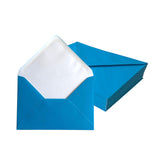 Pack of 50 Vivid Lagoon Blue 125x175mm Gummed Envelopes