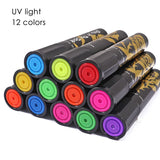 Pack of 12 Assorted Glow in Dark Colours Face Paints