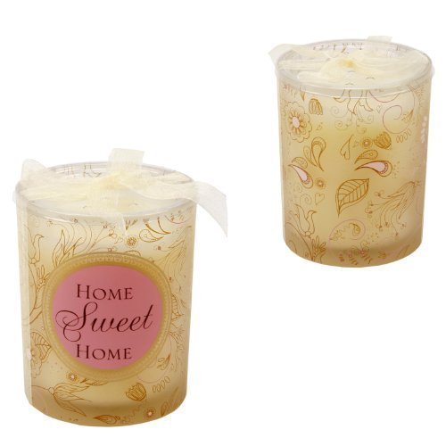 Home sweet home french vanilla scented candle