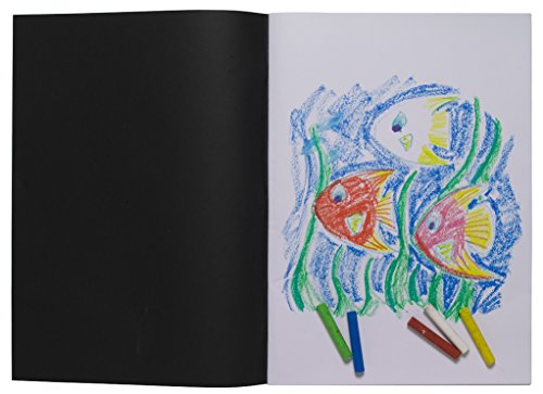 A3 Black Card Cover Sketch Book