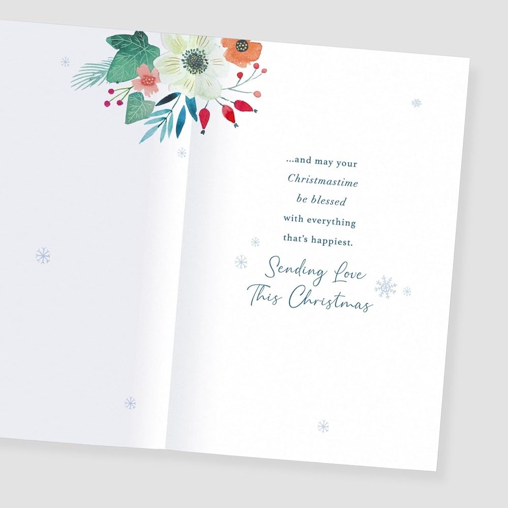 Elegant Design Heartfelt Wishes Helen Steiner Rice Christmas Card