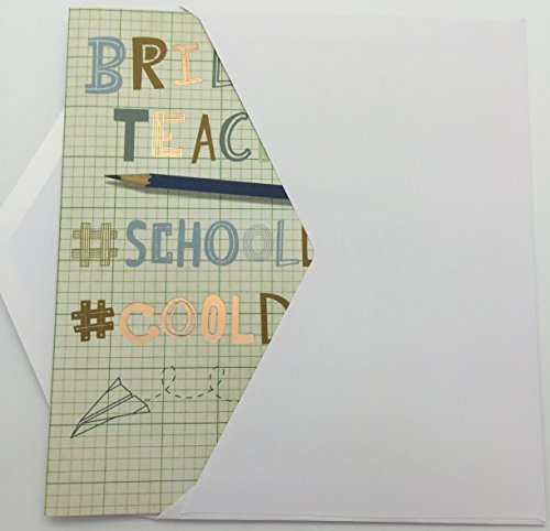 Brilliant Teacher School Days Thank You Teacher Card