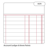 Rhino A4 32 Page Ledger Ruling Bookkeeping Book