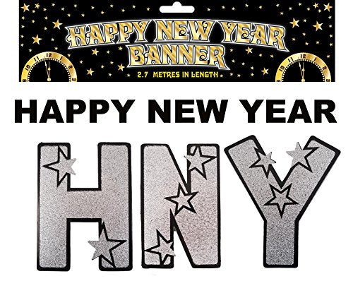 Happy New Year Banner 2.7m {DC}
