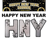 Happy New Year Banner 2.7m {DC}