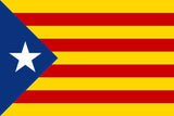Estelada Catalunya Flag 5ft X 3ft
