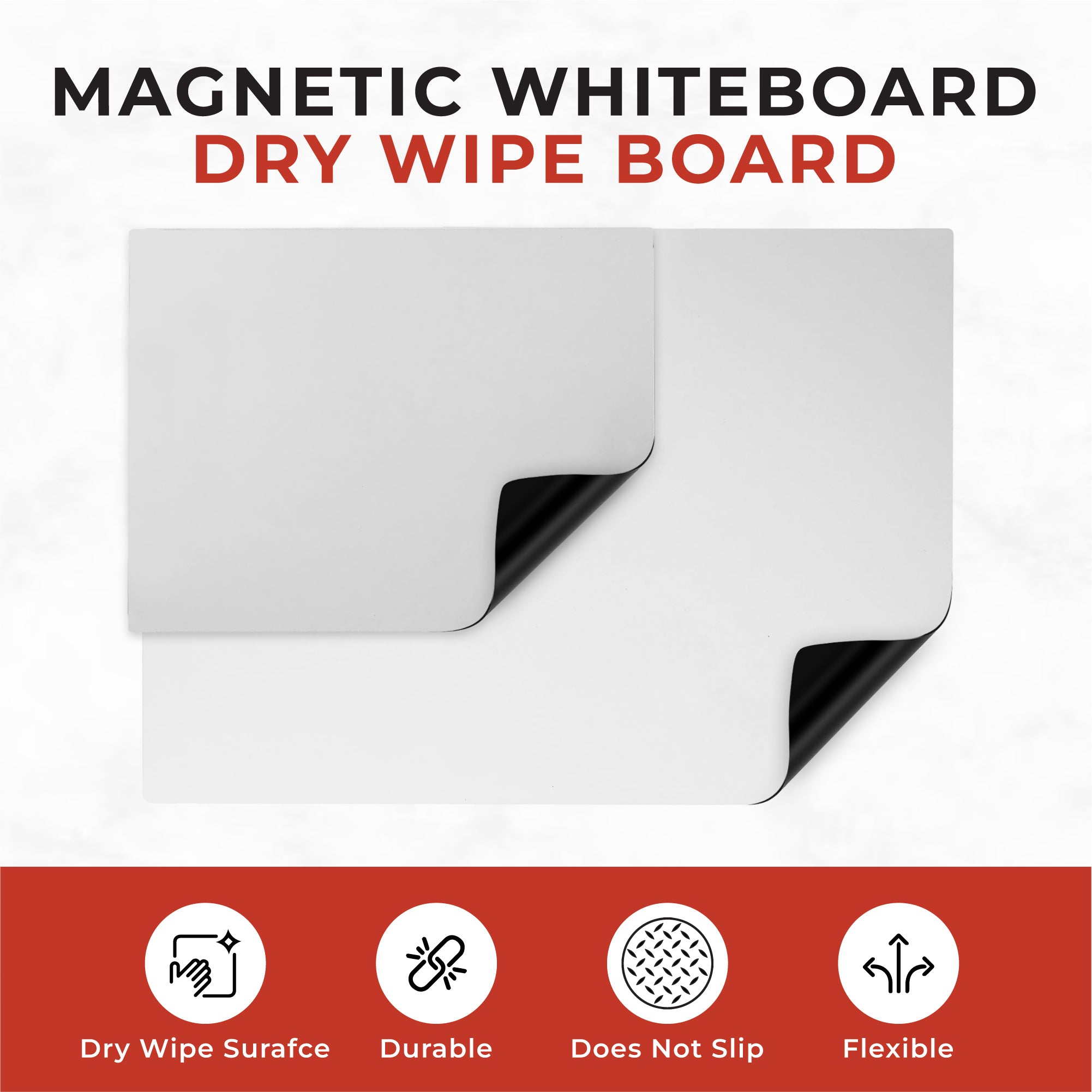 A5 Magnetic Whiteboard Dry Wipe Board