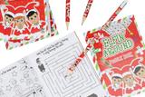 Mini Christmas Elfin Around Puzzle Book