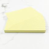 Pack of 50 6x4" SEN Yellow Lined Dyslexia Record Cards