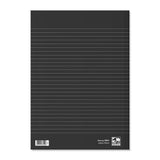 Rhino A4 Casebound 192 Pages 8mm Lined Hardback Notebook