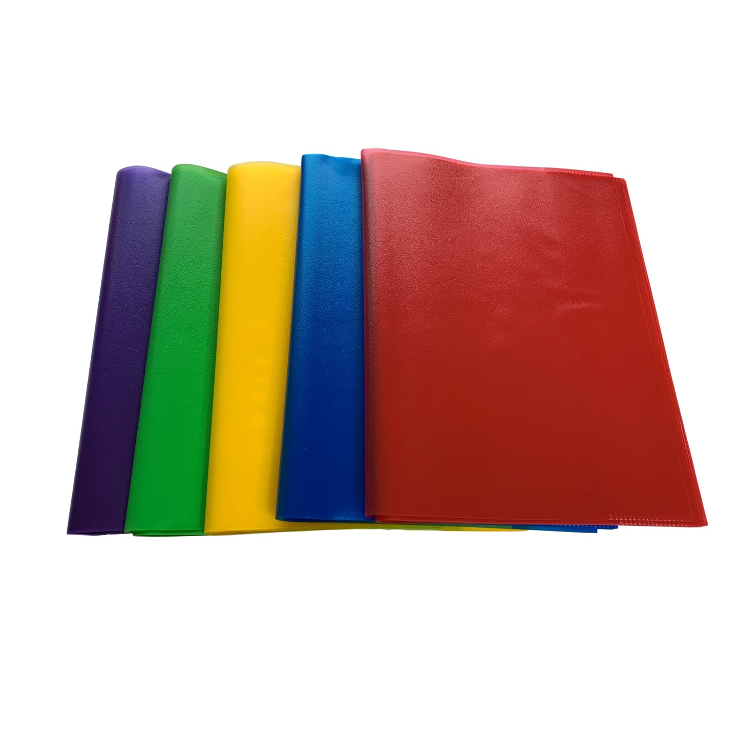 Pack of 10 9x7" Frosted Yellow Exercise Book Covers
